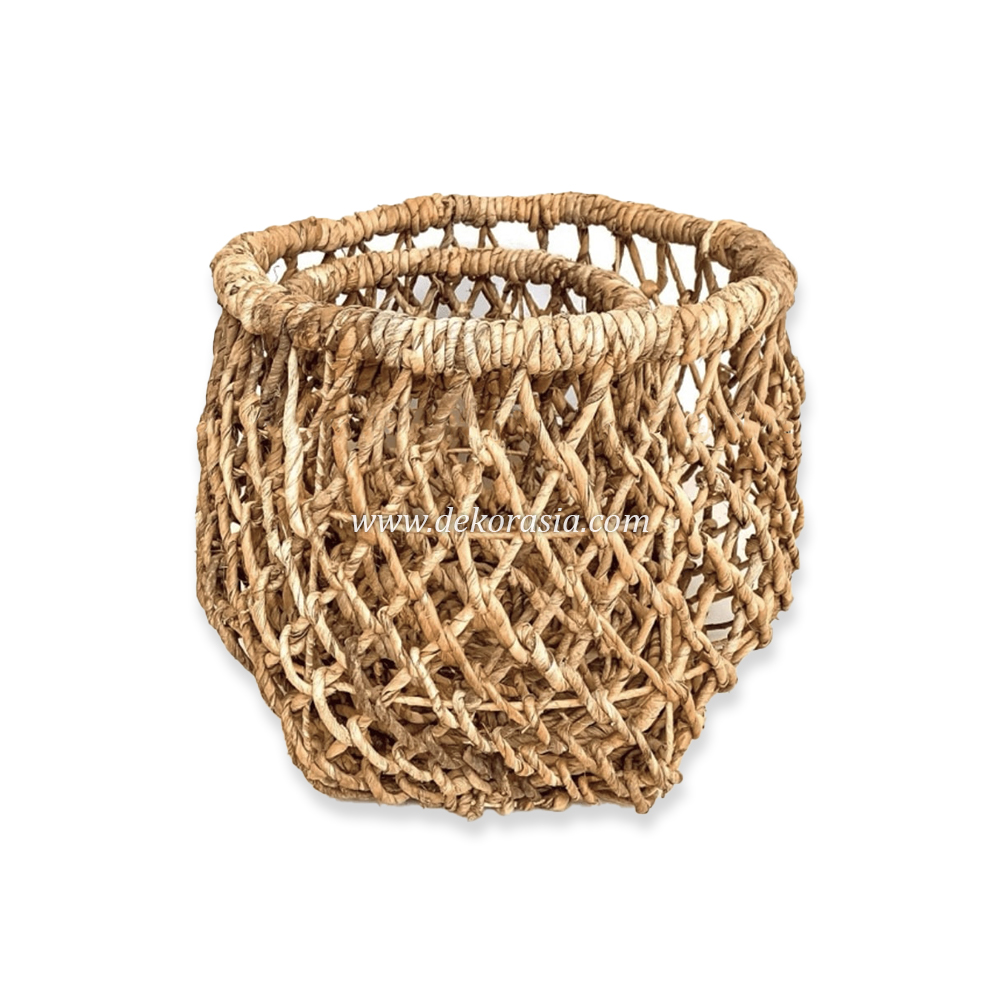 Natural Basket Home Decor, Banana Basket (Set 3) Woven Decorative Storage - Image 3