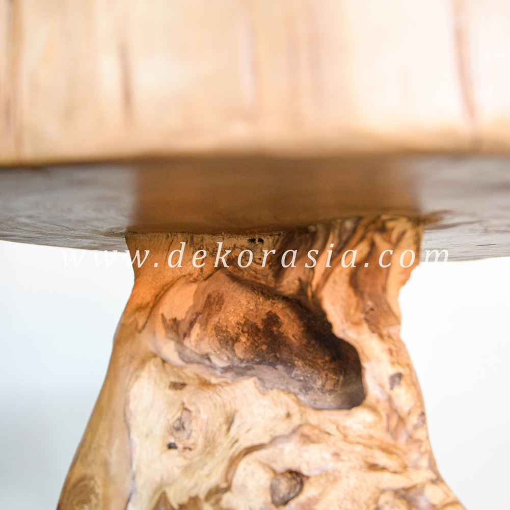 Wooden Stools Natural D40 - Wooden Stools for Home Furniture - Image 3