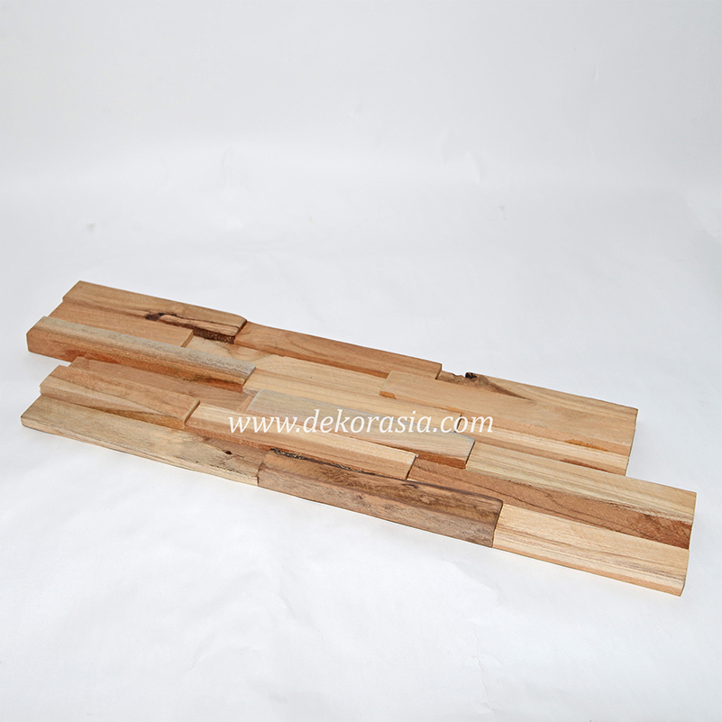 Natural Teak Wall Cladding, Wood Wall Flooring Wood Interior Decorative - Image 4