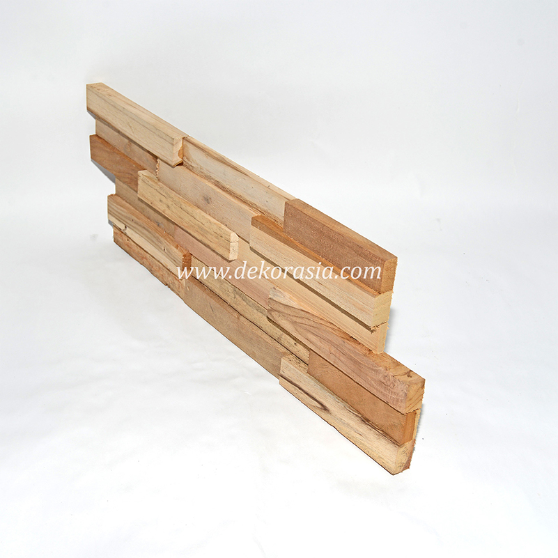 Best Teak Wall Cladding, Natural Wood Wall Cladding Home Decor - Image 3