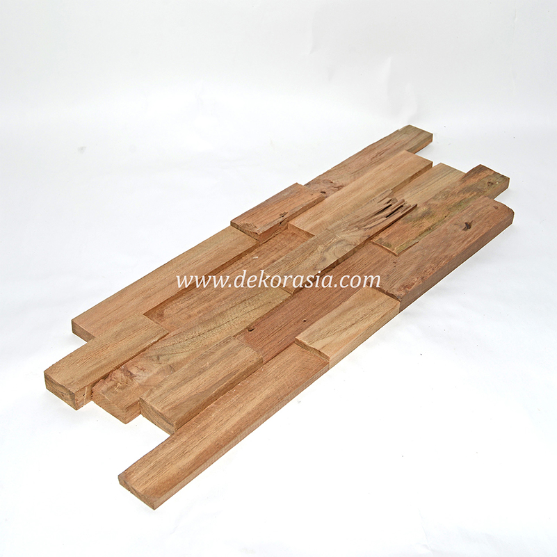 Wood Wall Wooden 3D Wall Cladding, Natural Wood Panels Decorative Interior Decor - Image 2