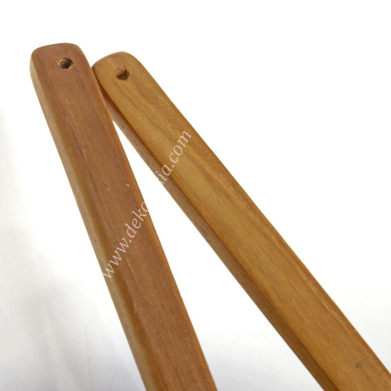 Teak Wood Spatula Kitchen Utensil Rectangular Blade - Wooden Spatula Set Kitchen Utensils - Image 4