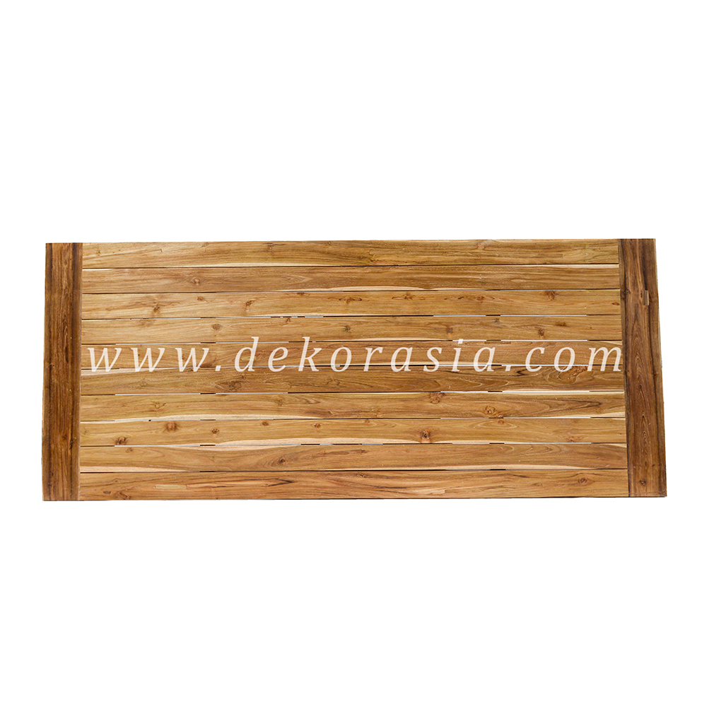 Luxury Wooden Top Dining Table, Wood Dining Table Top Home Furniture - Image 1
