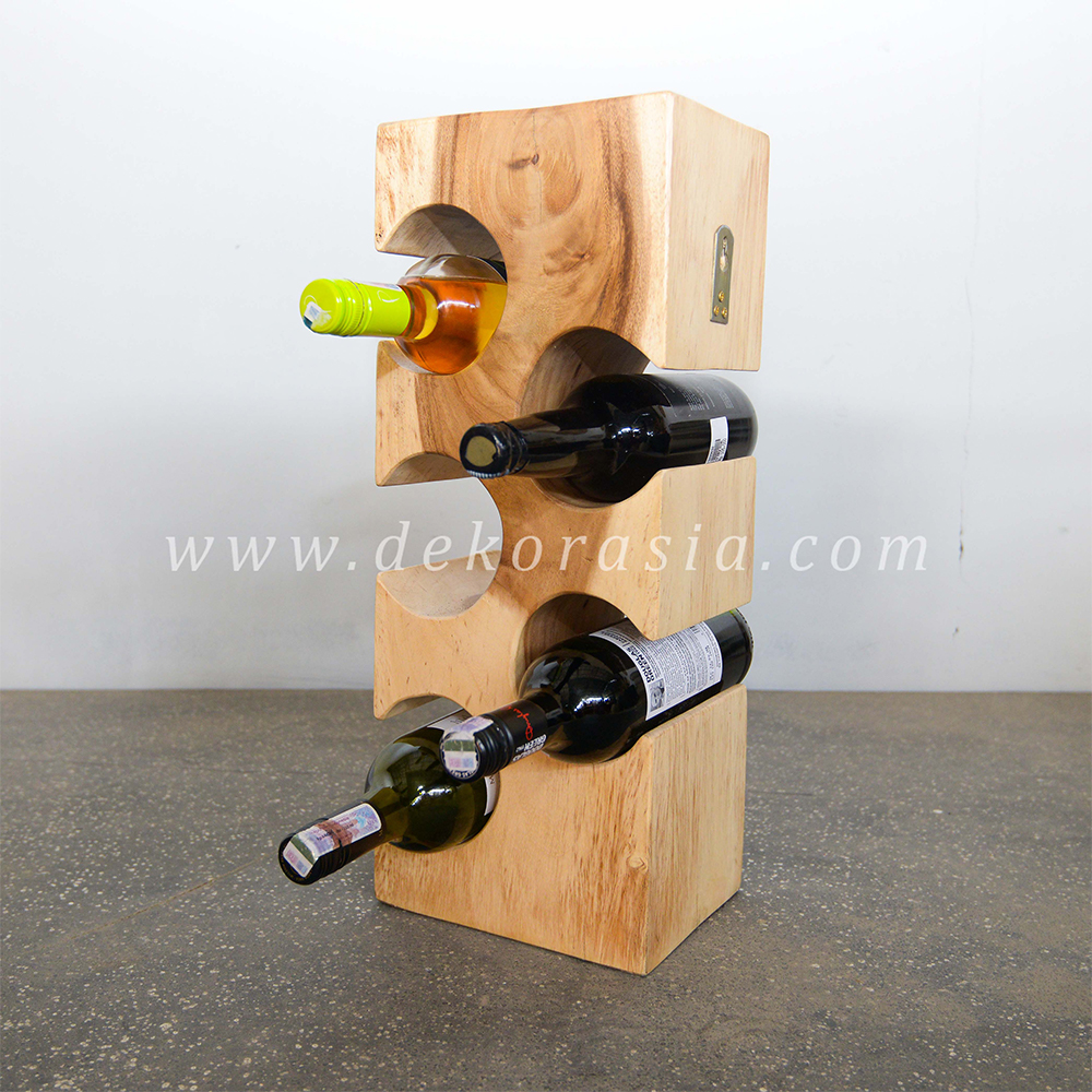 Wine Holder Display Racks, Wine Bottle Holder with 5 Hole - Image 1