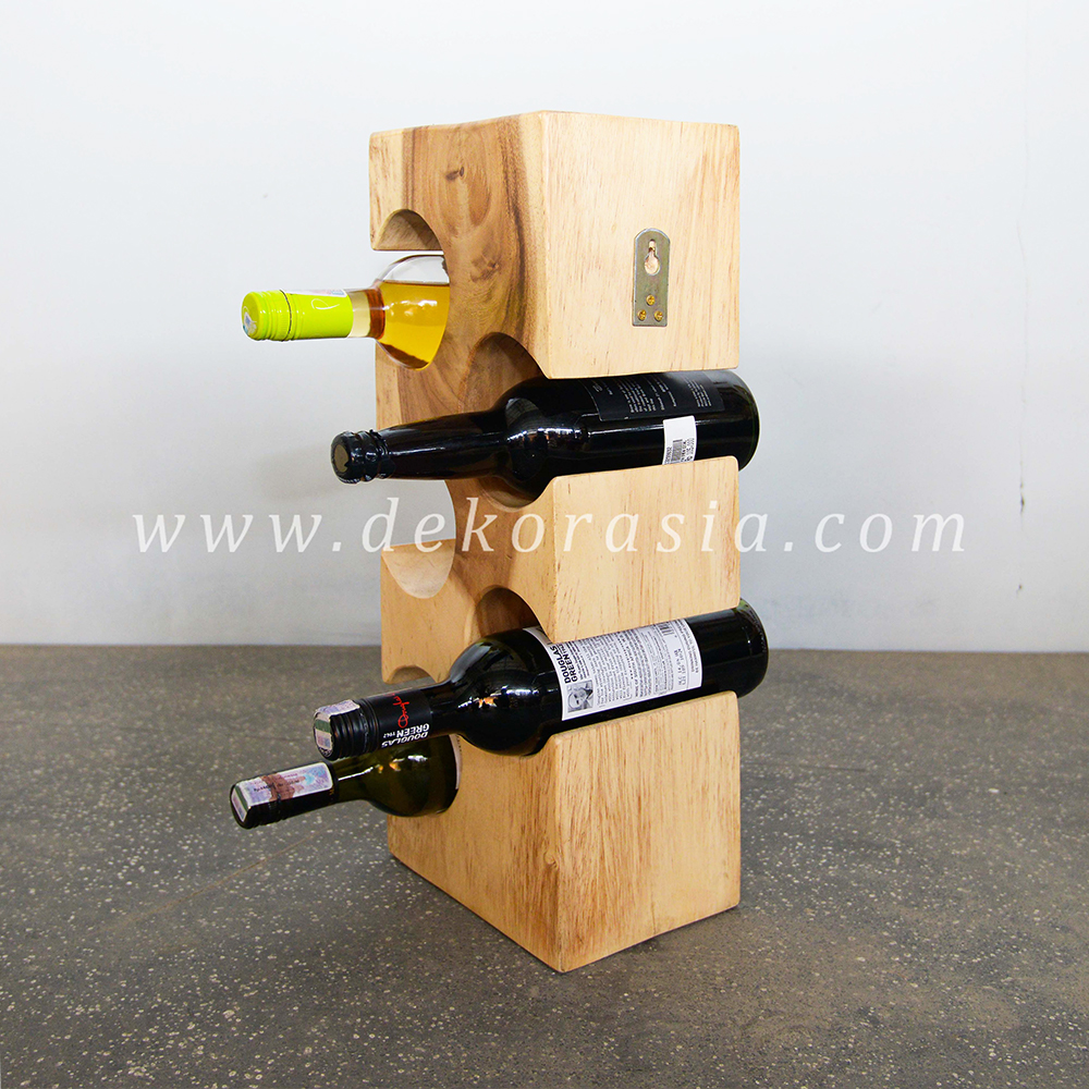 Wine Holder Display Racks, Wine Bottle Holder with 5 Hole - Image 3