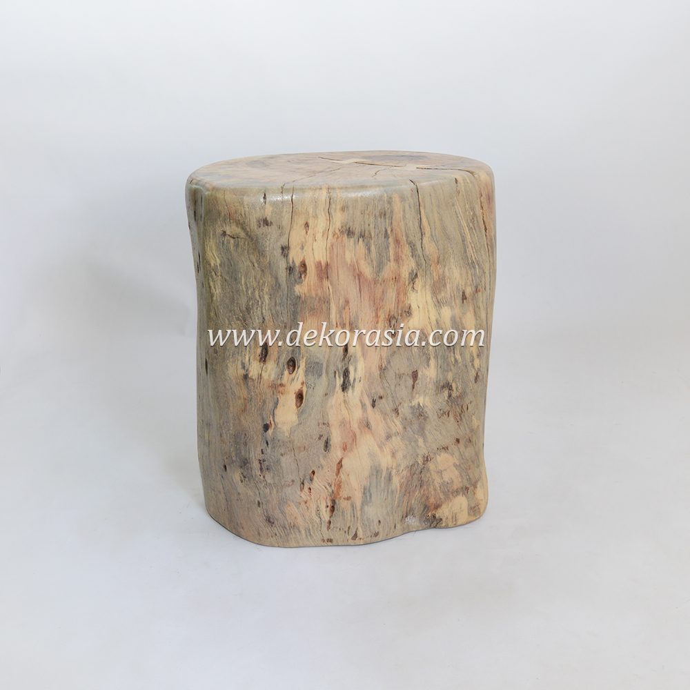 Natural Solid Wood Bar Stools, Wooden Stool Decorative, Vintage Wooden Stool Wood Furniture - Image 2