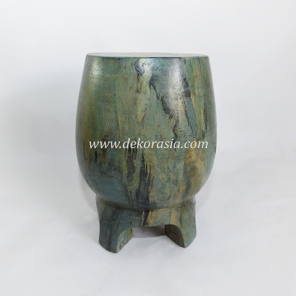 High Quality Wood Stool Decorative, Handmade Solid Wood Stool, Wooden Stool Home Furniture - Image 2
