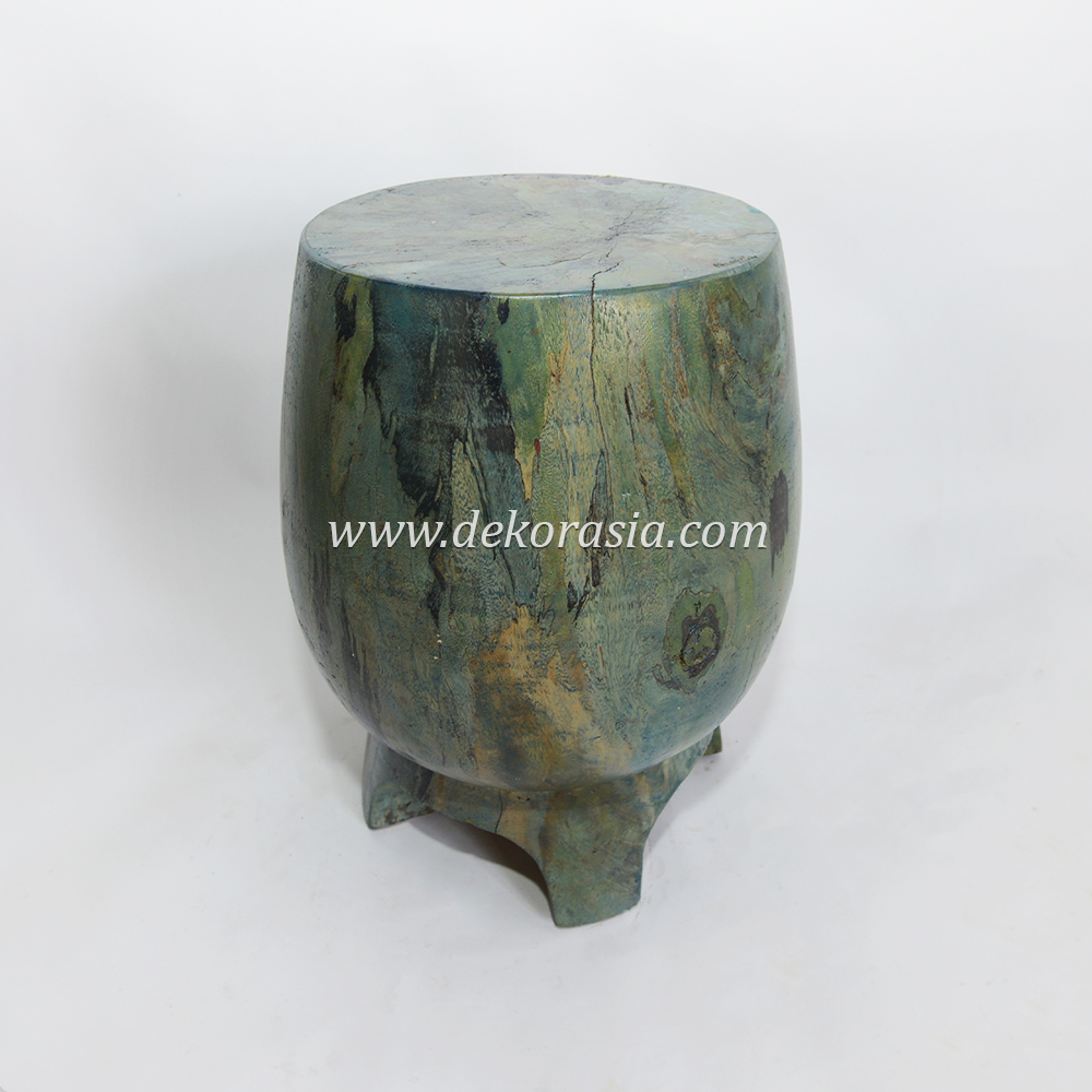 High Quality Wood Stool Decorative, Handmade Solid Wood Stool, Wooden Stool Home Furniture - Image 3