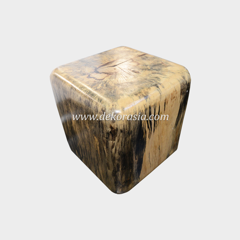 Antique Solid Wood Stool, Tamarind Wooden Stool Decorative, Wood Stool Home Living Room Furniture - Image 3