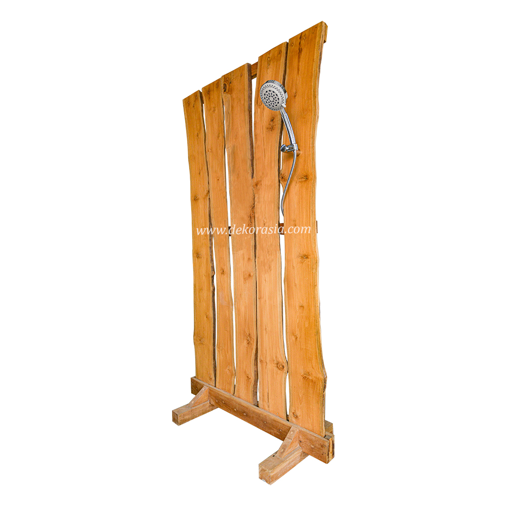 Wooden Plank Shower, High Quality Wooden Showers For Bathrooms, Solid Wood Plank Shower Bathroom Accessories - Image 2