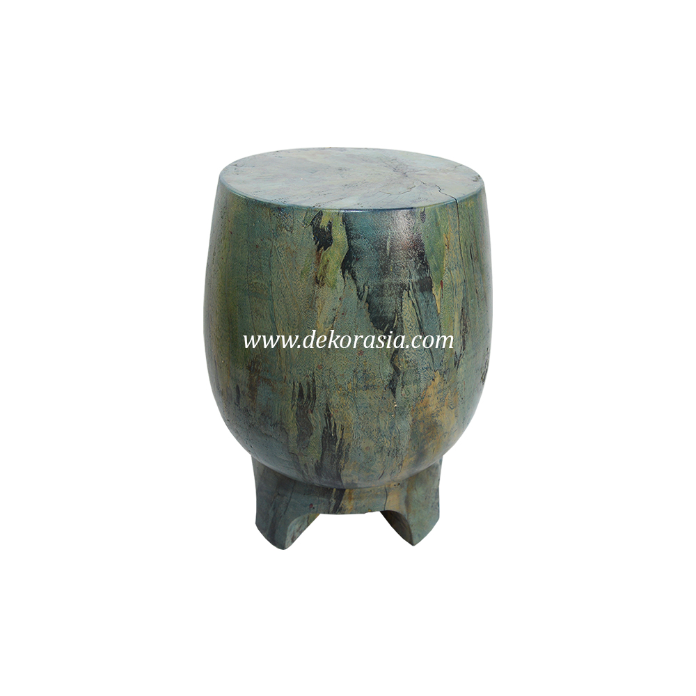 High Quality Wood Stool Decorative, Handmade Solid Wood Stool, Wooden Stool Home Furniture - Image 1