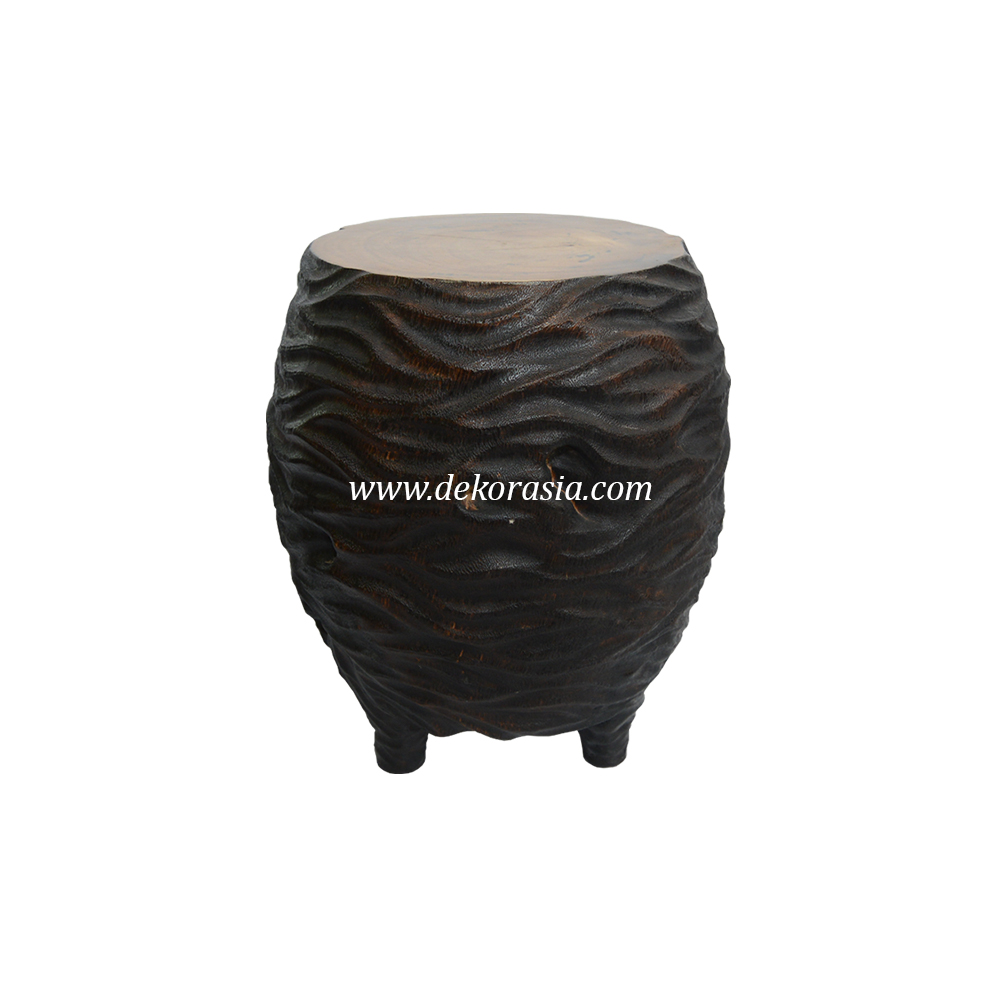 Wooden Stool Living Room Furniture, Wood Stool Modern Design Solid Wood Stool Home Decoration - Image 1