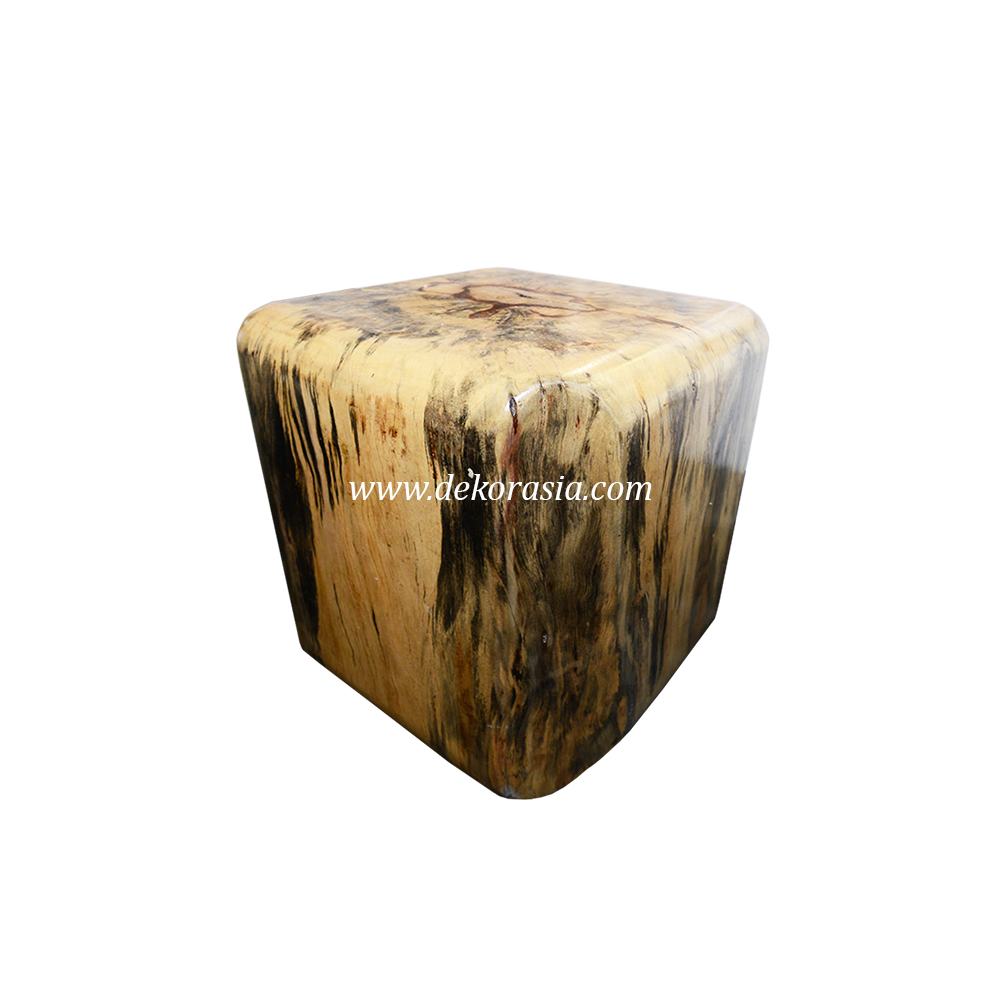 Antique Solid Wood Stool, Tamarind Wooden Stool Decorative, Wood Stool Home Living Room Furniture - Image 1