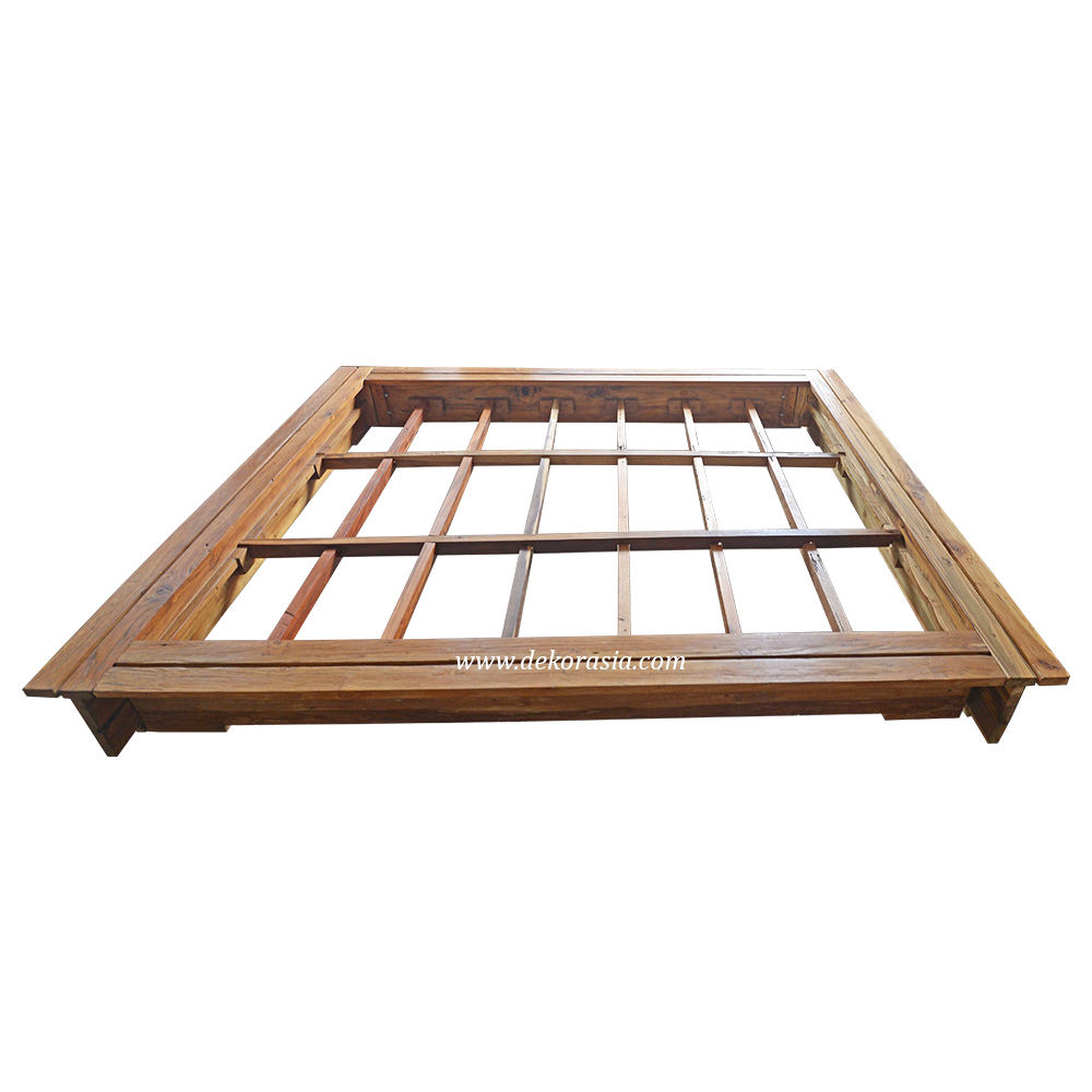 Wooden Bed Frame with Head Bed, High Quality Wooden Bed for Home or Hotel Bedroom Furniture - Image 3