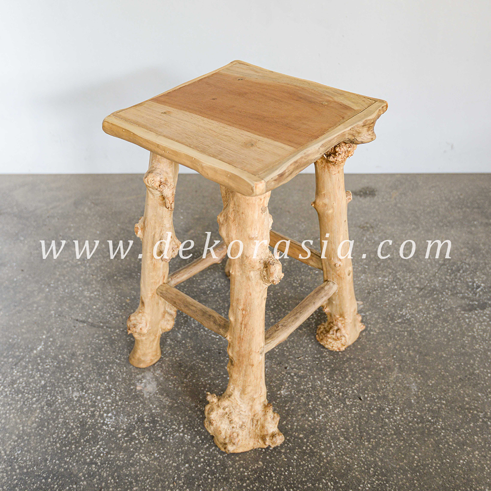Coffee Wood Stool Premium Quality Modern and Stylish Product, Wooden Stool Chairs Bar Stools - Image 1