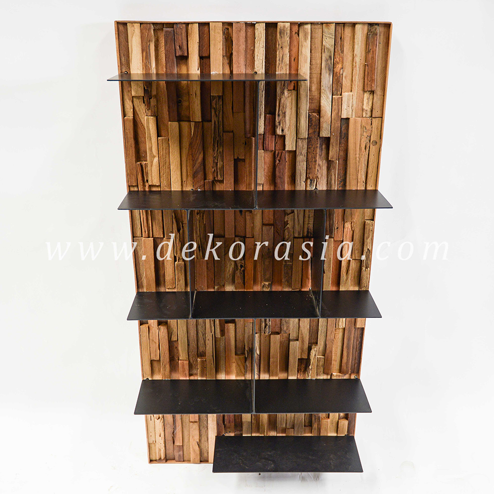 Multi-function Hanging Storage Wood Rack, Wall Hanging Rack Kitchen, Rack Storage Holders & Racks Modern - Image 3