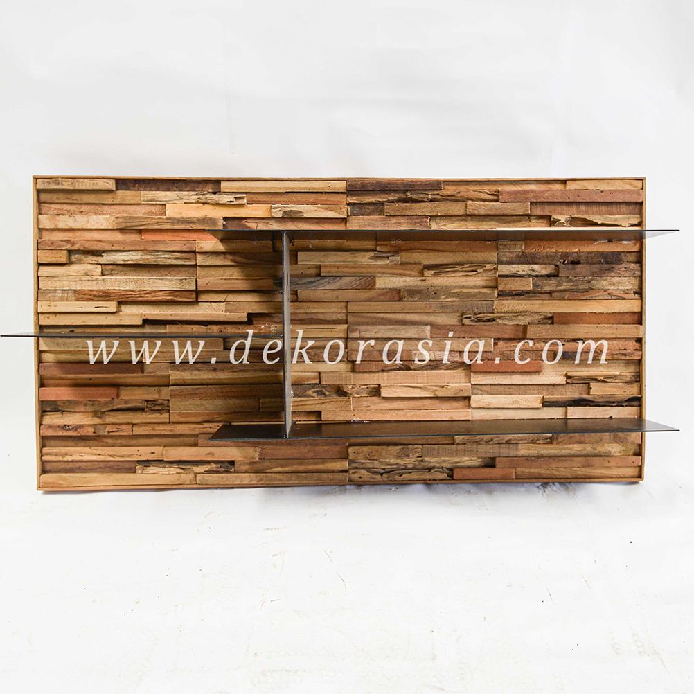 Multi-function Hanging Storage Wood Rack, Wall Hanging Rack Kitchen, Rack Storage Holders & Racks Modern - Image 1