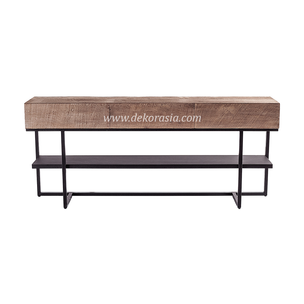 Wooden Table with Rack Storage, Side Tables Chicago for Home Furniture, Teak Table Vintage Tables