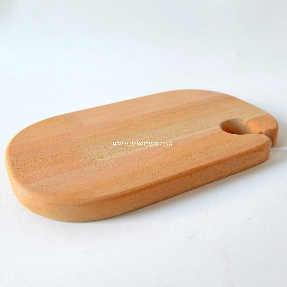 Unique Shape Cutting Board, Natural Wood Chopping Board - Image 1