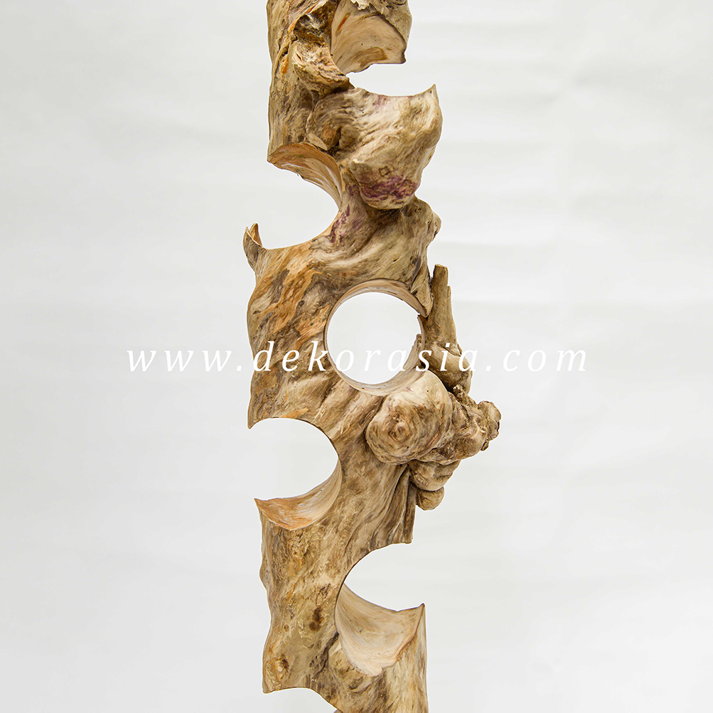 Coffee Wood Wine Rack, Wooden Wine Bottle Holder, Wine Glass Bottle Rack Storage Wine Storage Display Racks - Image 2
